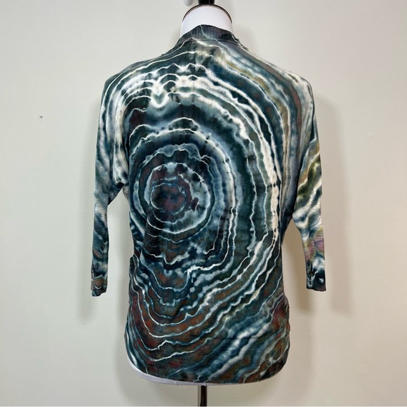 AMERICAN EAGLE Custom Tie Dye Dolman Cardigan - Picture 5 of 7